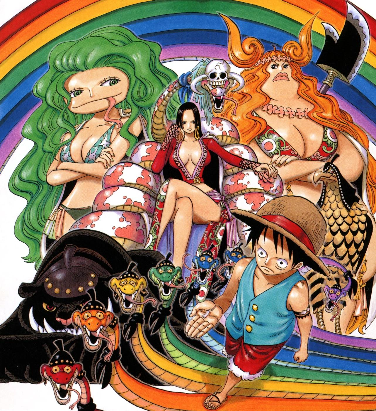 One piece arc amazon lily วันพีช ภาค เกาะสตรี อมาซอล ลิลลี่ 